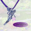 Girl Faery Pendant - Sterling Silver