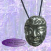 Green Goddess Mask Pendant