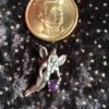 Girl Faery Pendant - Sterling Silver - Image 3